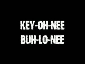 Key-Oh-Nee Buh-Lo-Nee by Jeff Stone