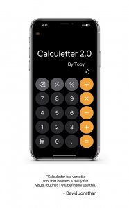 Calculetter 2.0 by Toby Z. (Instant Download)