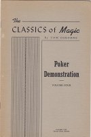 The Classics of Magic - Poker Demonstration Vol 4 by Tom Osborne