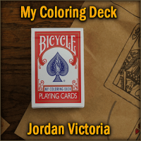 Jordan Victoria - My Coloring Deck Bicycle (Deck Not Included)