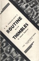 Proudlock's Routine with Thimbles by Edward Bagshawe