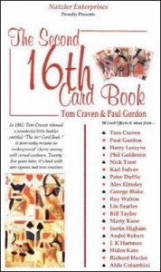 The Second 16th Card Book: Volume 1 by Tom Craven & Paul Gordon
