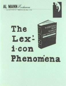 Al Mann - Lexicon Phenomenon