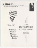 The Dunninger Mystic Series A F 1-6 by Al Mann