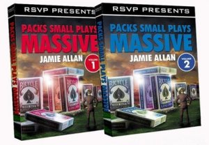 Packs Small Plays Massive by Jamie Allan 2 Volume set