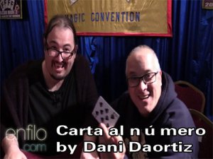 Carta al número by Dani Daortiz