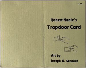 Karl Fulves - Robert Neale\'s Trapdoor Card