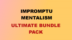 The Ultimate Mind Reading Bundle Pack by Sujat Mukherjee (Instant Download)