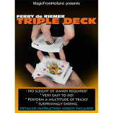 Triple Deck by Ferry De Riemer (Deck Not Included)