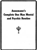 Complete One Man Mental and Psychic Routine by Annemann