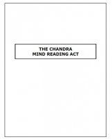 Chandra Mind Reading Act by James S. Harto