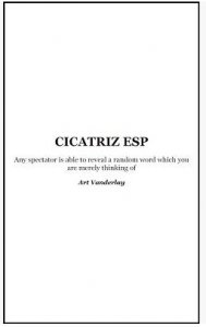 Cicatriz ESP by Art Vanderlay