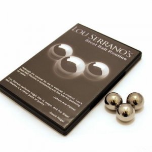 Steel Ball Routine by Lou Serrano 2 Volume set