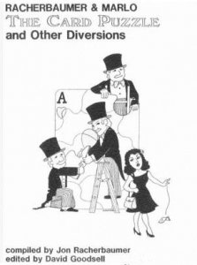 Card Puzzle and Other Diversions 1983 by Jon Racherbaumer